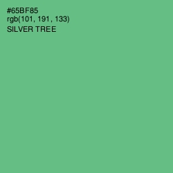 #65BF85 - Silver Tree Color Image